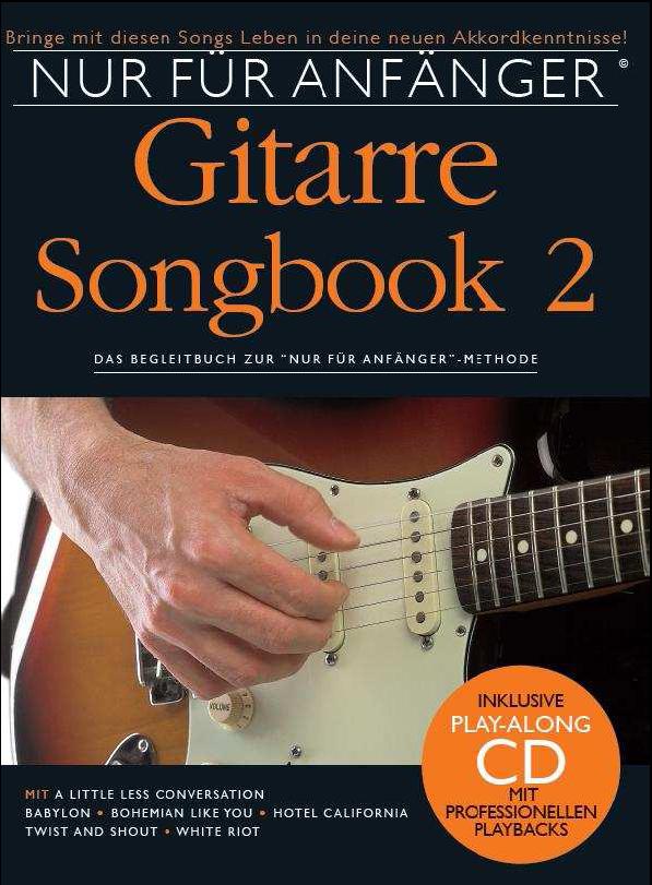 Nur fr Anfnger: Gitarre songbook #2 - hier klicken