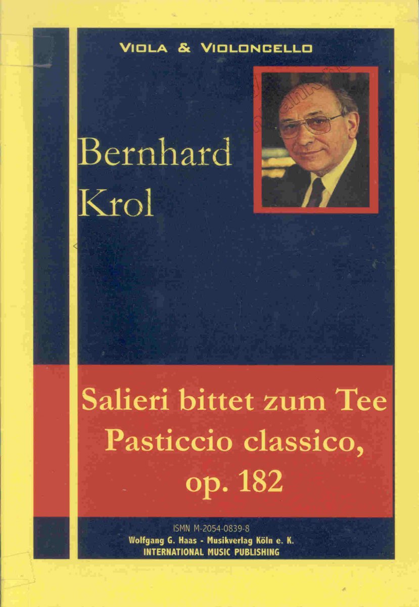 Salieri bittet zum Tee (Pasticcio classico) - hier klicken