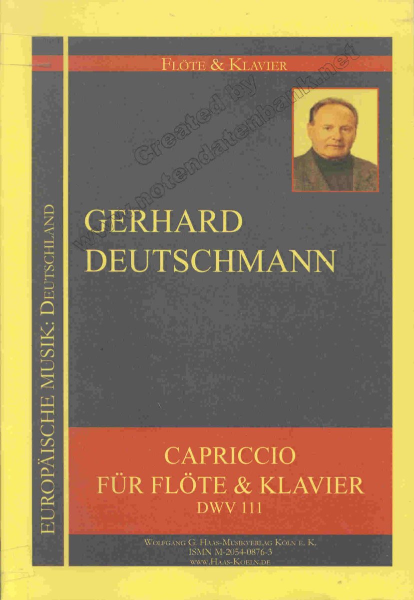 Capriccio für Flöte und Klavier - hier klicken