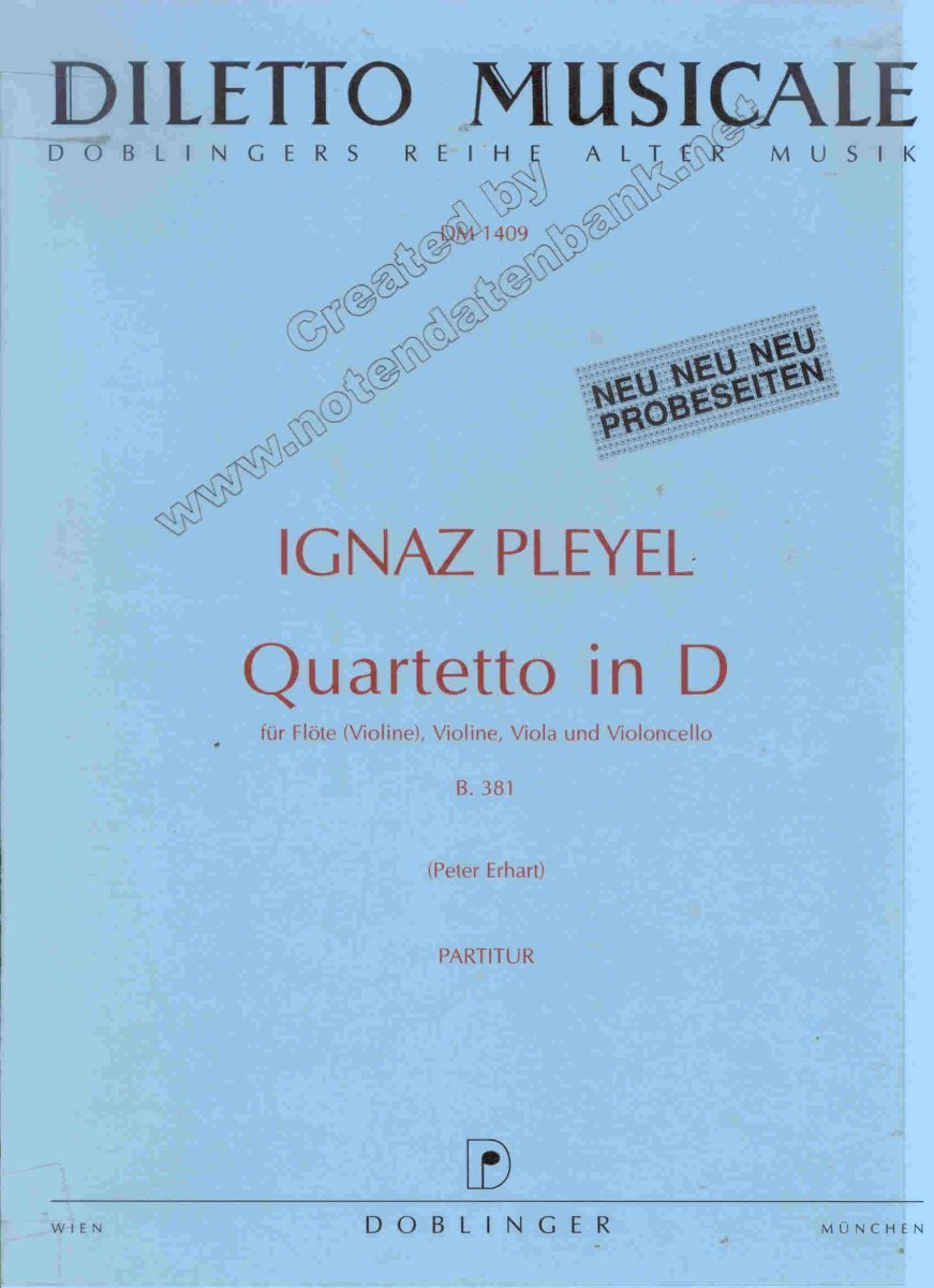 Quartetto in D - hier klicken Quartetto in D - hier klicken