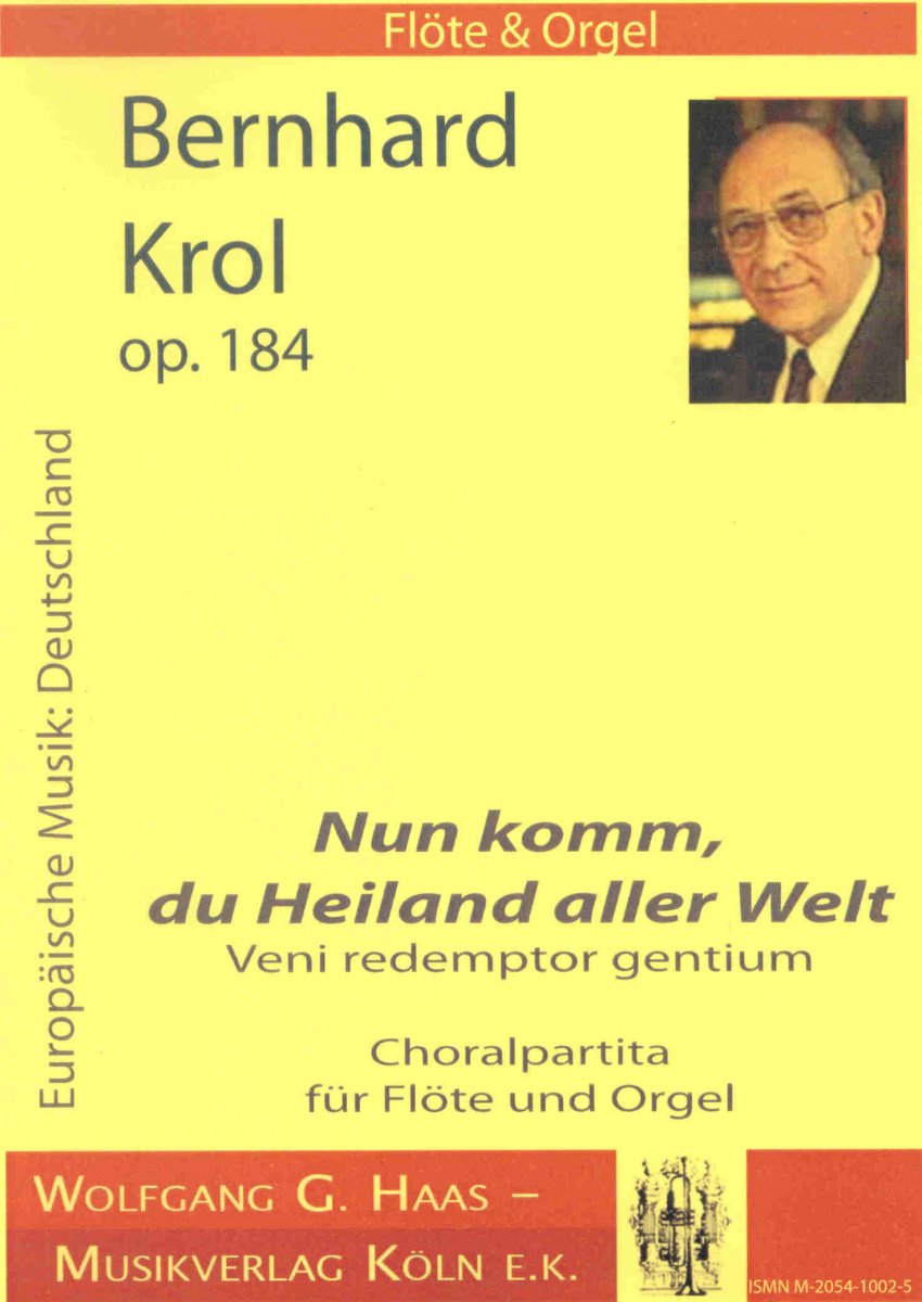 Nun komm, du Heiland aller Welt / Veni redemptor gentium - hier klicken