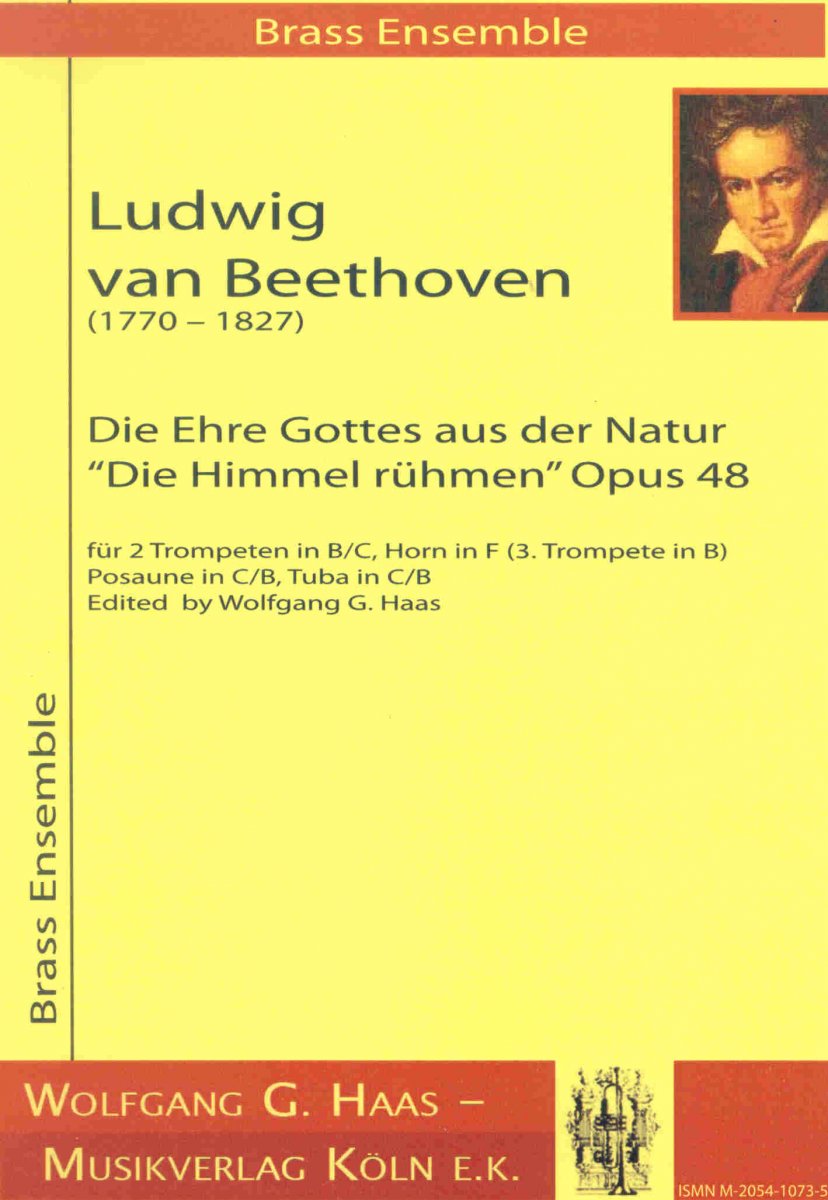 Die Himmel rhmen (aus 'Die Ehre Gottes aus der Natur') - hier klicken