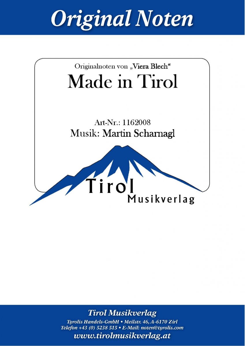 Made in Tirol - hier klicken Made in Tirol - hier klicken