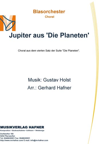 Jupiter (aus 'Die Planeten') - hier klicken