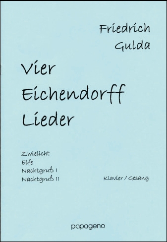 4 Eichendorff Lieder - hier klicken