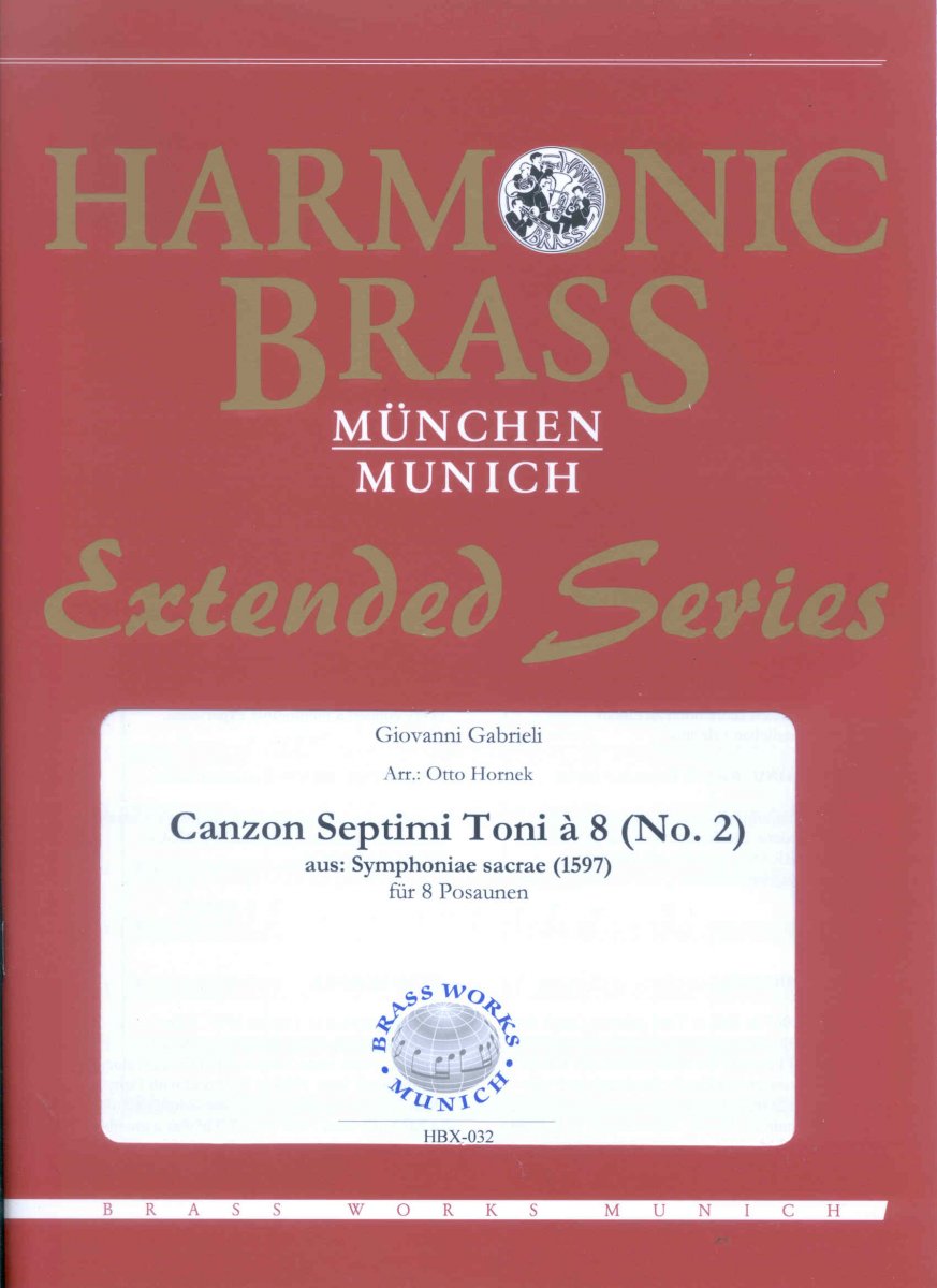 Canzon Seprimi Toni  8 #2 (aus 'Symphoniae sacrae') 1597 - hier klicken