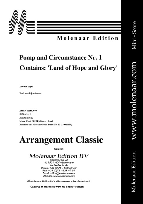 Pomp and Circumstance #1 (Land of Hope and Glory) - hier klicken
