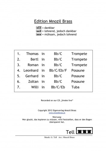 Tell (Ouverture zu Wilhelm Tell) - hier klicken Tell (Ouverture zu Wilhelm Tell) - hier klicken