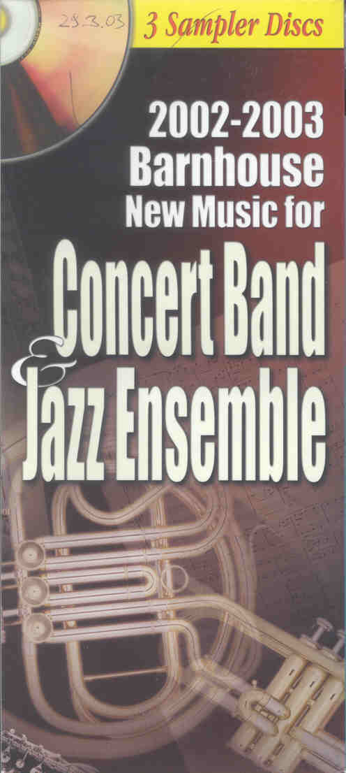 Barnhouse 2002-2003 Concert Band & Jazz Ensemble - hier klicken
