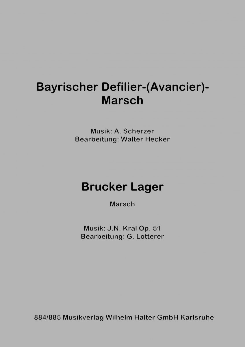 Brucker Lager - hier klicken
