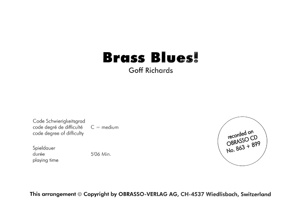 Brass Blues (Brass Band Blues) - hier klicken