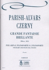 Grande Fantaisie Brillante for Harp and Piano or 2 Pianos