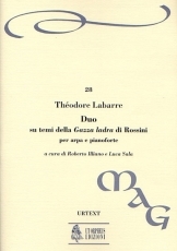 Duo on themes from Rossini's «Gazza ladra» for Harp and Piano