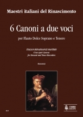 6 two-part Canons for Descant and Tenor Recorders - hier klicken