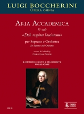 Aria Accademica G 546 Deh respirar lasciatemi for Soprano and Orchestra - hier klicken