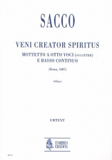 Veni Creator Spiritus. Motet for 8 Voices (SATB-SATB) and Continuo - hier klicken