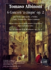 6 Concertos 'a cinque' Op.2, Vol. II: Concerto II in E minor - hier klicken