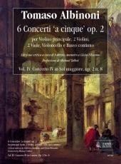 6 Concertos 'a cinque' Op.2, Vol. IV: Concerto IV in G major - hier klicken