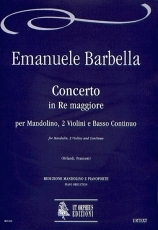 Concerto in D maj for Mandolin, Strings and Continuo - hier klicken