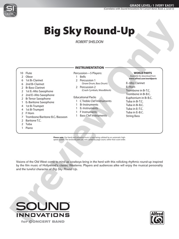 Big Sky Round-Up - hier klicken