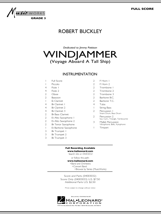 Windjammer (Voyage Aboard a Tall Ship) - hier klicken