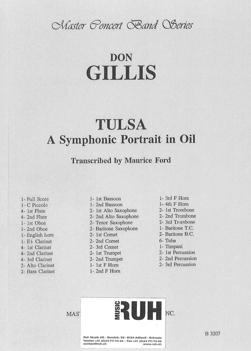 Tulsa - a Symphonic Portrait in Oil - hier klicken