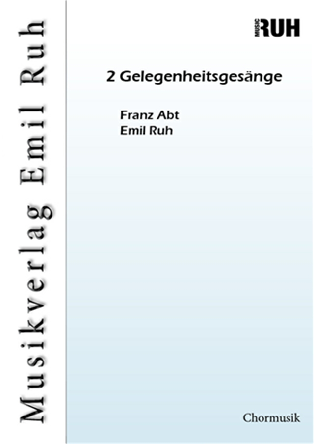 2 Gelegenheitsgesnge - hier klicken