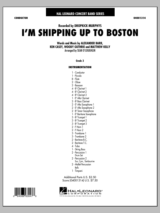 I'm Shipping Up to Boston - hier klicken