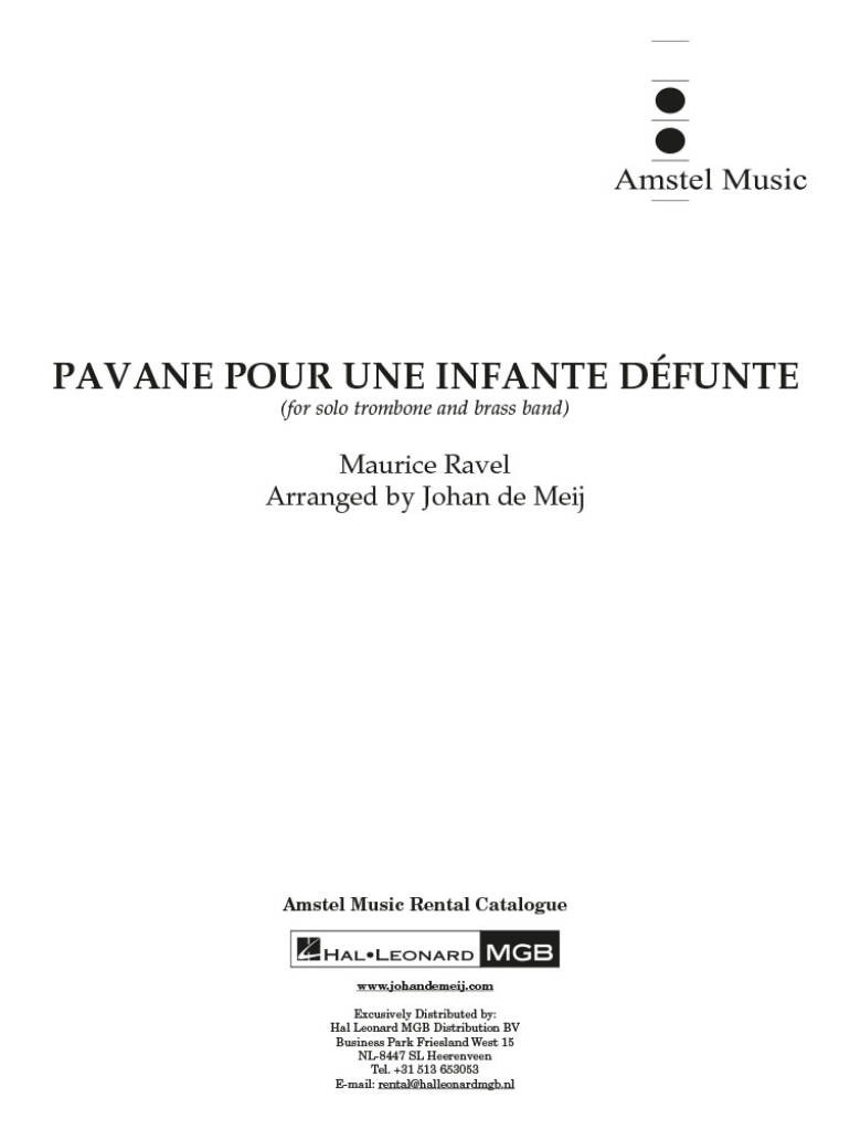Pavane pour une Infante Défunte - hier klicken Pavane pour une Infante Défunte - hier klicken