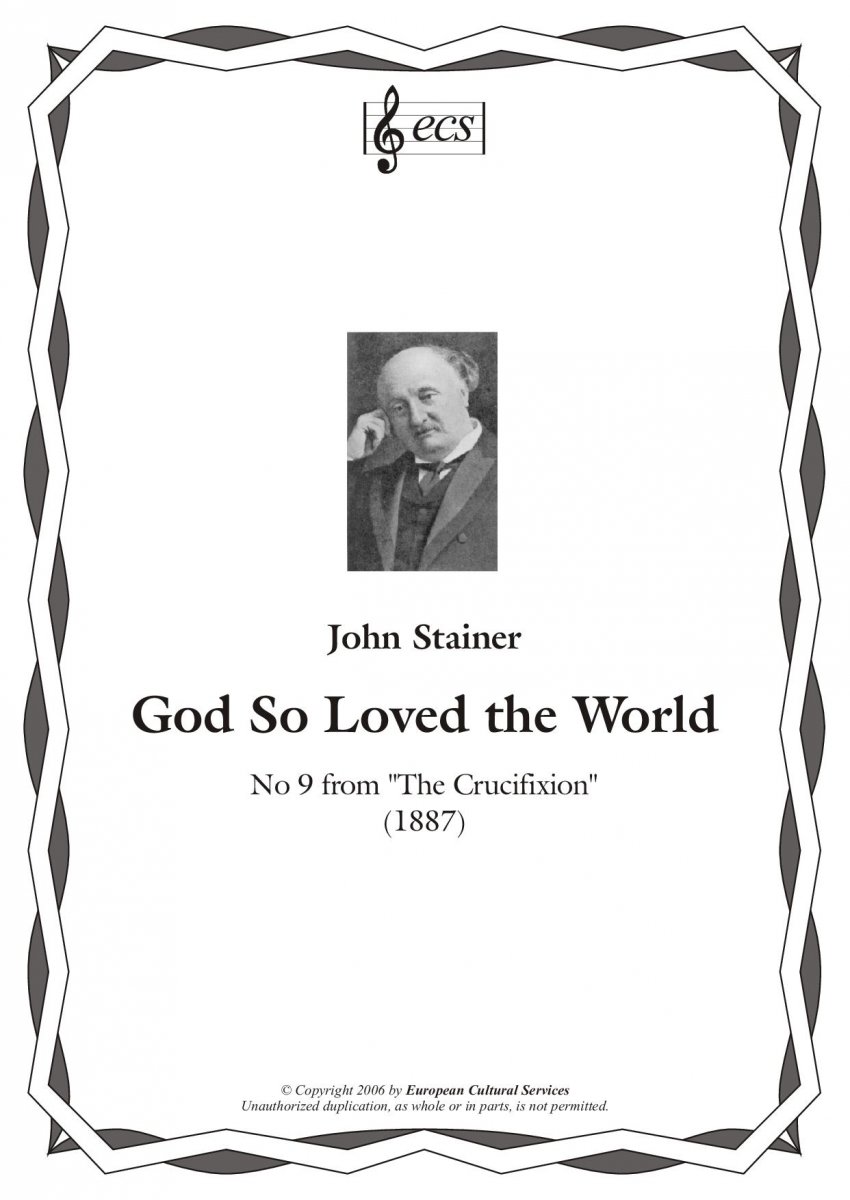 God So Loved the World - hier klicken