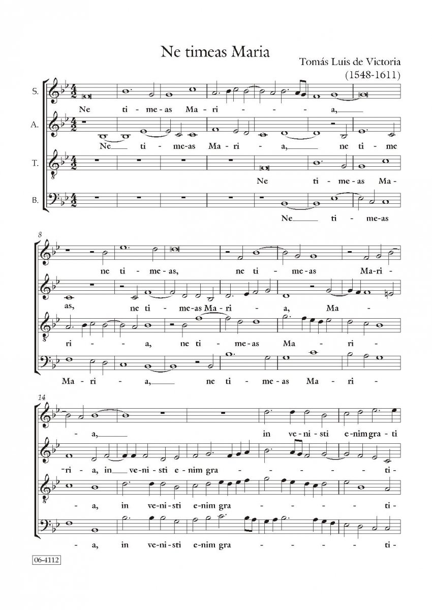Ne timeas Maria - hier klicken
