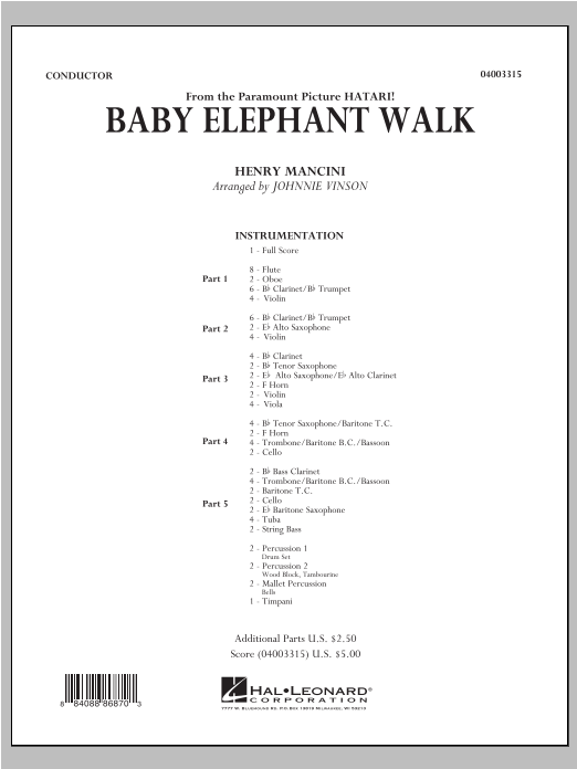 Baby Elephant Walk - hier klicken