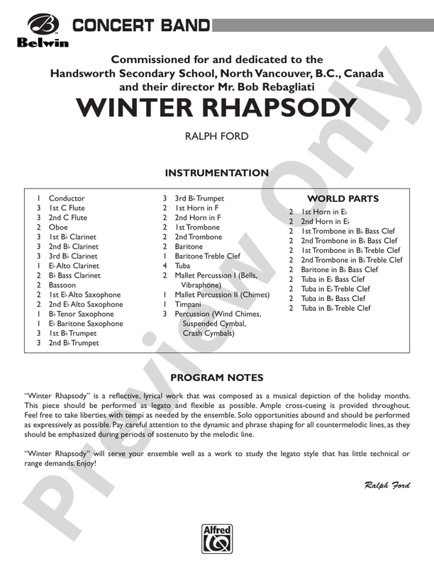 Winter Rhapsody - hier klicken