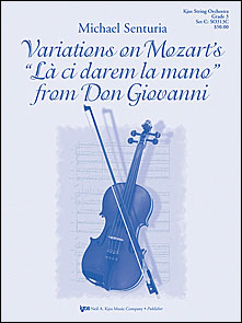 Variations on Mozarts 'La ci darem la mano' (from Don Giovanni) - hier klicken