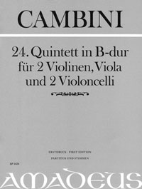 24. Quintett in B-dur - hier klicken