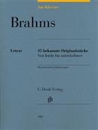 Brahms: 15 bekannte Originalstcke - hier klicken