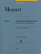 Mozart: 15 bekannte Originalstcke - hier klicken
