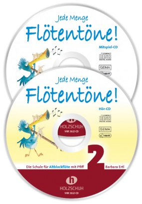 Jede Menge Flötentöne! Altblockflöte #2 (2 CDs ohne Buch) - hier klicken Jede Menge Flötentöne! Altblockflöte #2 (2 CDs ohne Buch) - hier klicken