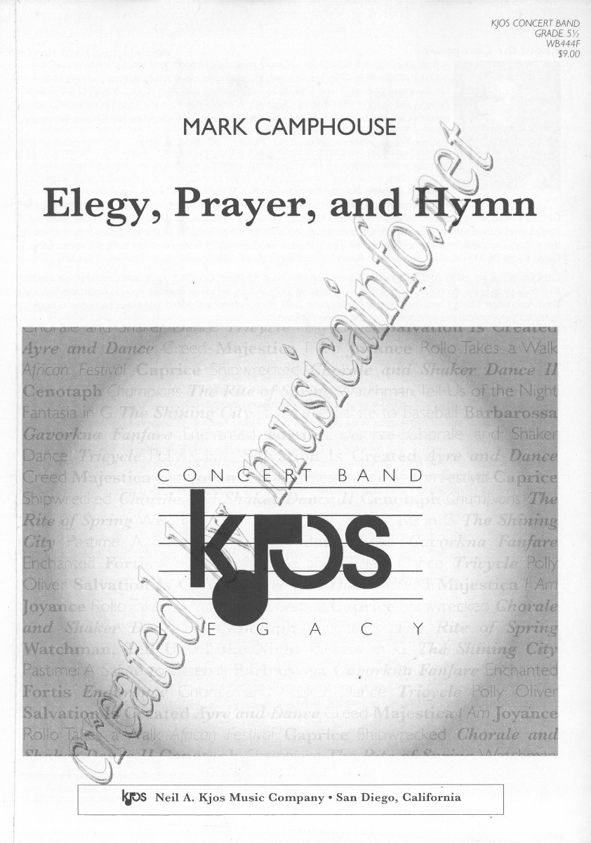 Elegy, Prayer, and Hymn - hier klicken