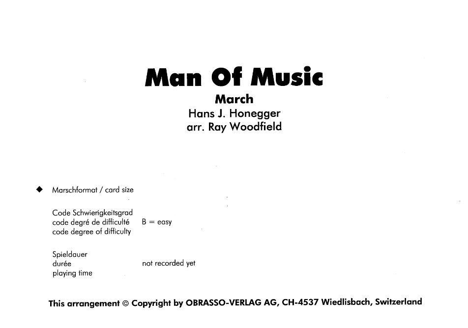 Man of Music - hier klicken