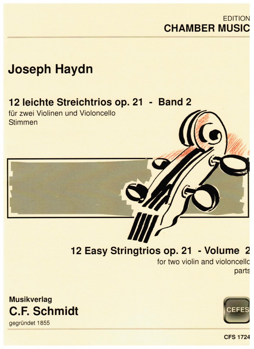 12 leichte Streichtrios op. 21  Band 1 - hier klicken