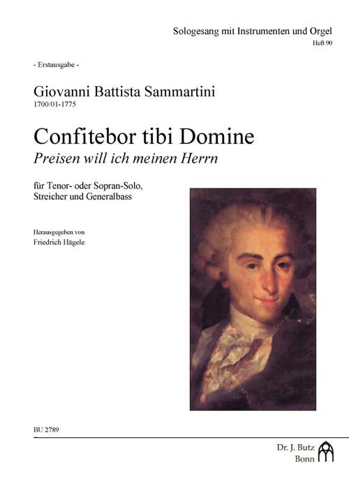 Confitebor tibi Domine – Preisen will ich meinen Herrn (Erstdruck!) - hier klicken Confitebor tibi Domine – Preisen will ich meinen Herrn (Erstdruck!) - hier klicken