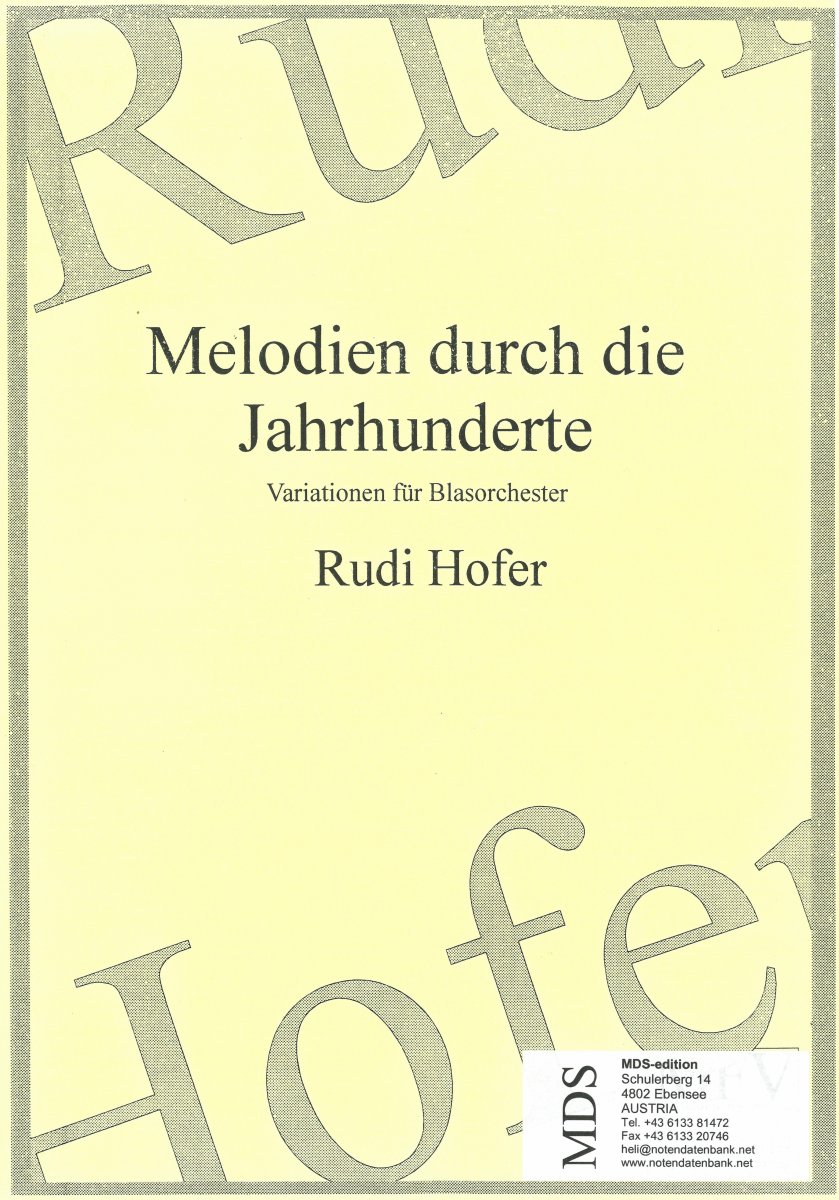 Melodien im Wandel durch die Jahrhunderte - hier klicken Melodien im Wandel durch die Jahrhunderte - hier klicken