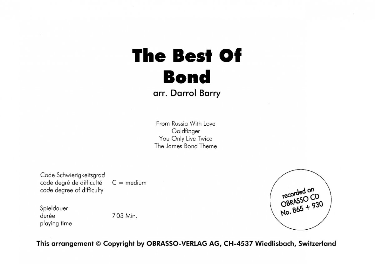 Best of Bond, The - hier klicken