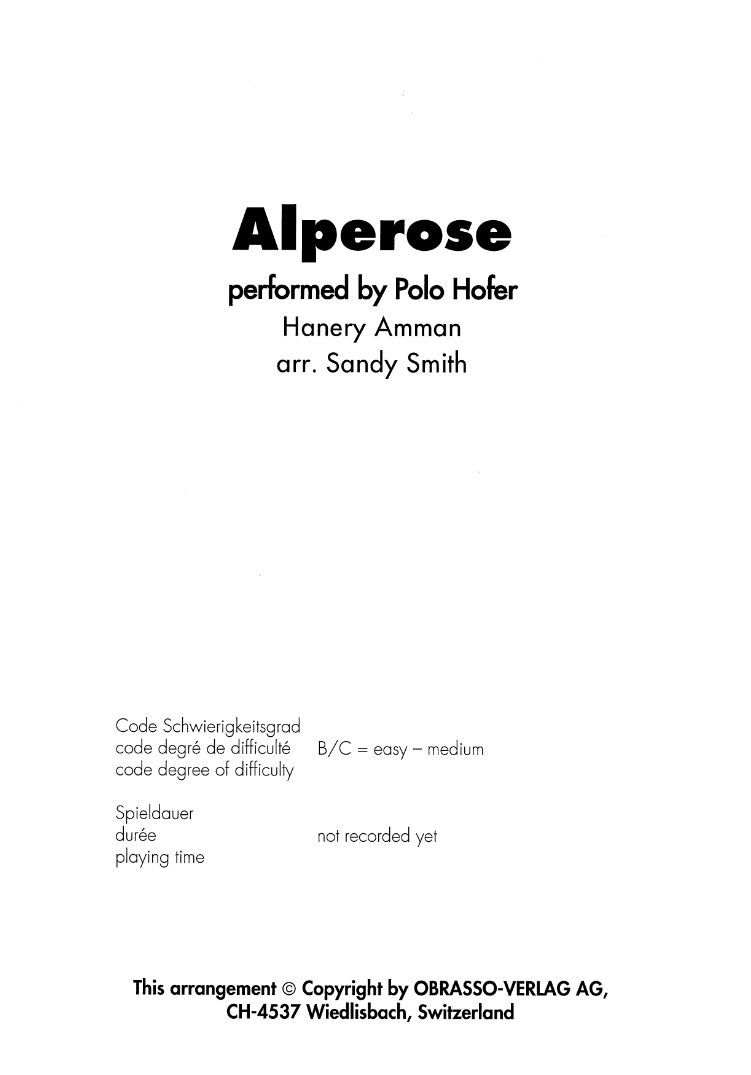 Alperose - hier klicken