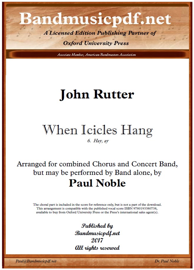 When Icicles Hang #6. Hay, ay (15th Century) - hier klicken