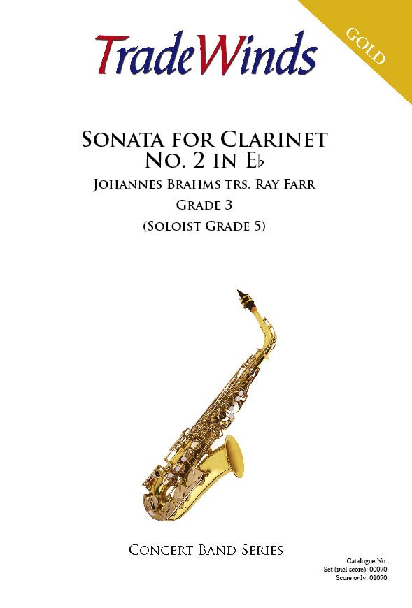Sonata for Clarinet #2 in Eb - hier klicken