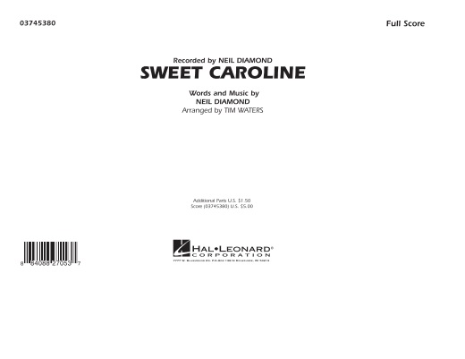 Sweet Caroline - hier klicken