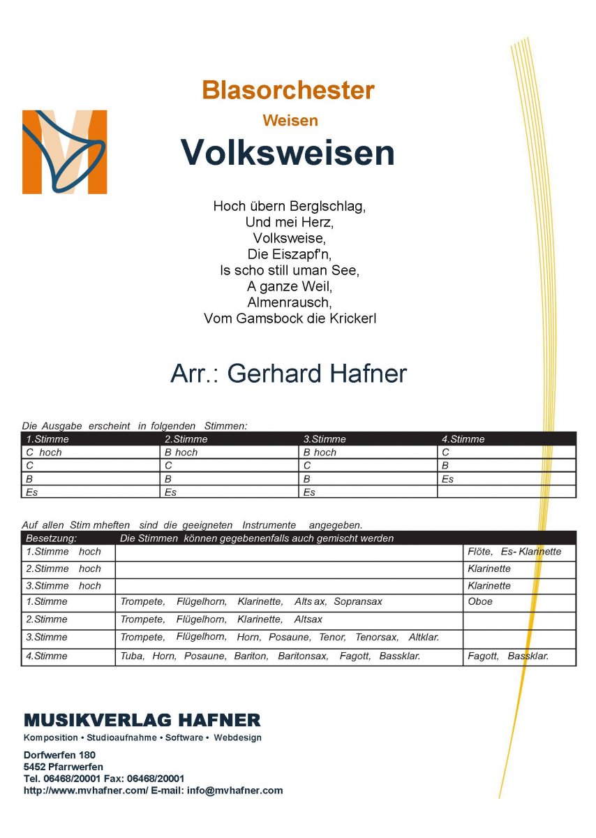 Volksweisen - hier klicken Volksweisen - hier klicken