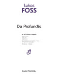 Profundis, De